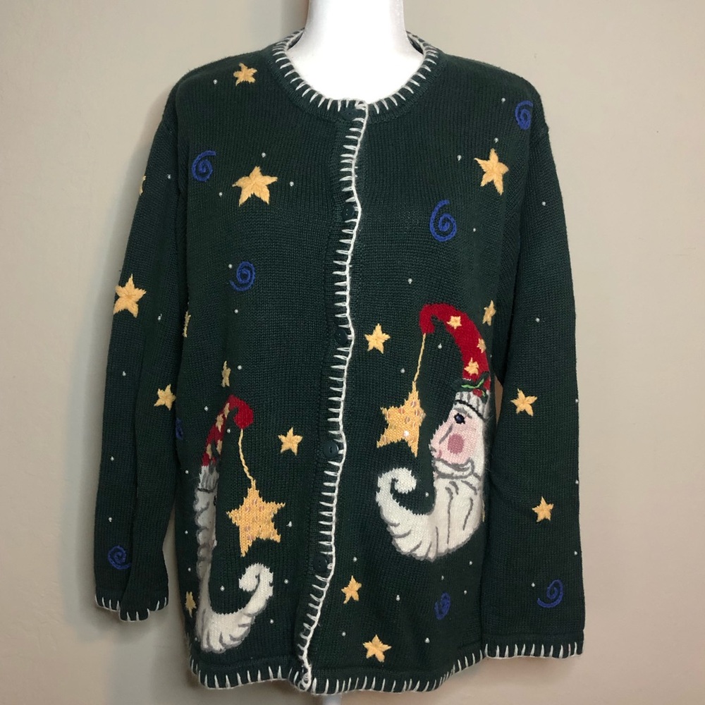 Moon Embroidery Sweater | L